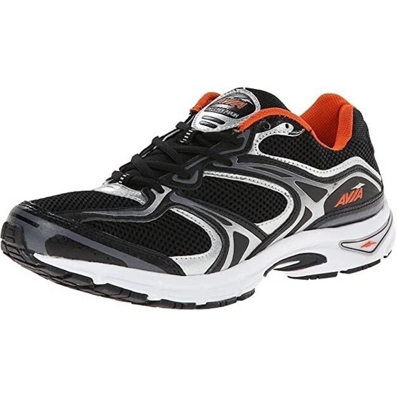 AVIA AVI-ENDEAVOR Breathable Running Shoes HSC324399 Black/Silver Men's Size 8.5 - Picture 1 of 8